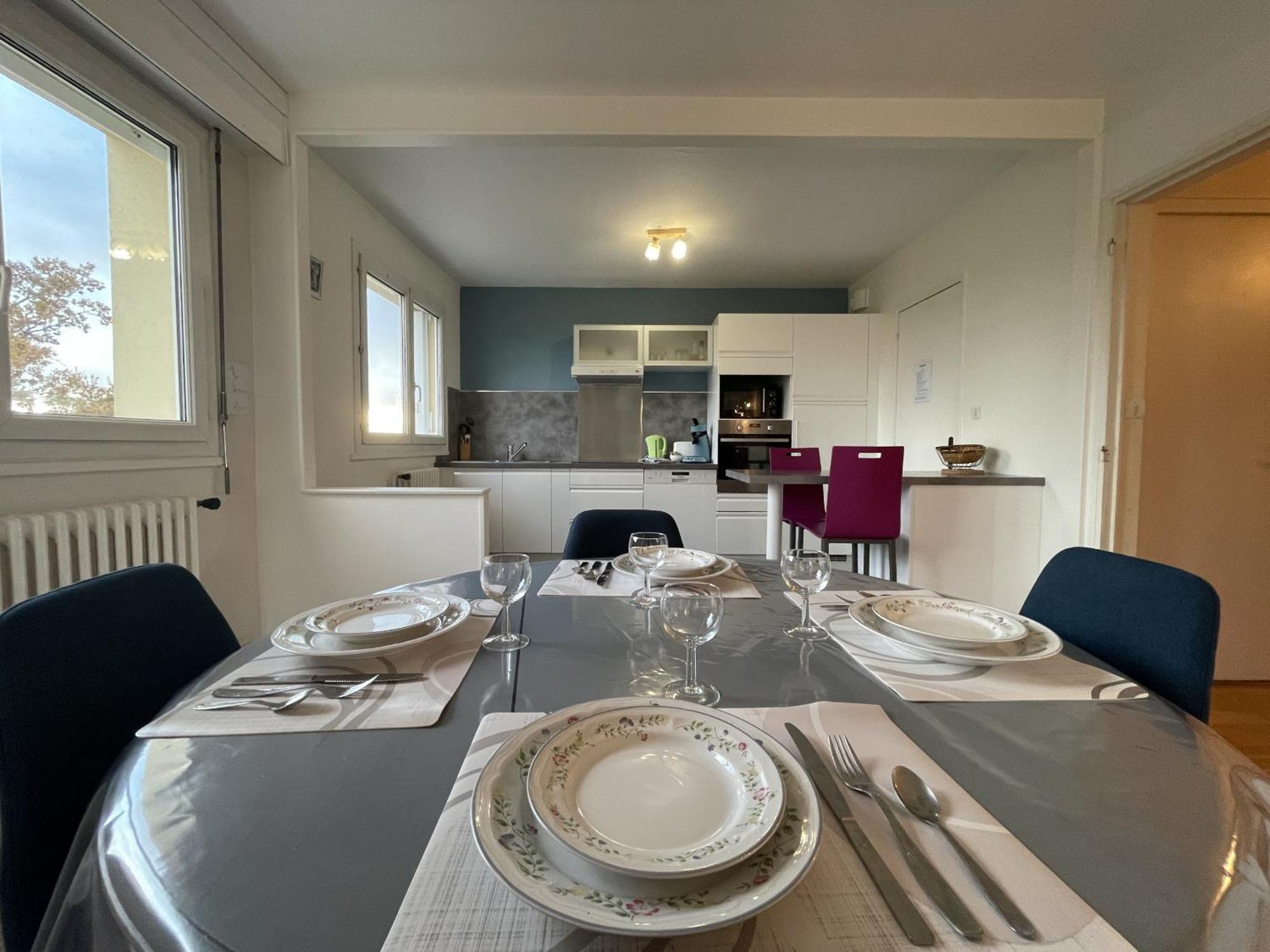 Apartment L'olympe - Balcon - Centre - 4p - Reve Au Mans